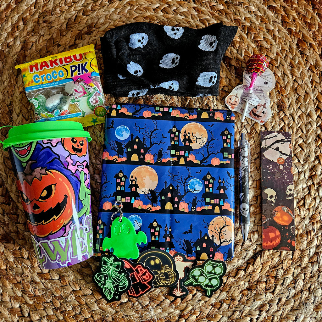 Box livre mystère Halloween adolescents