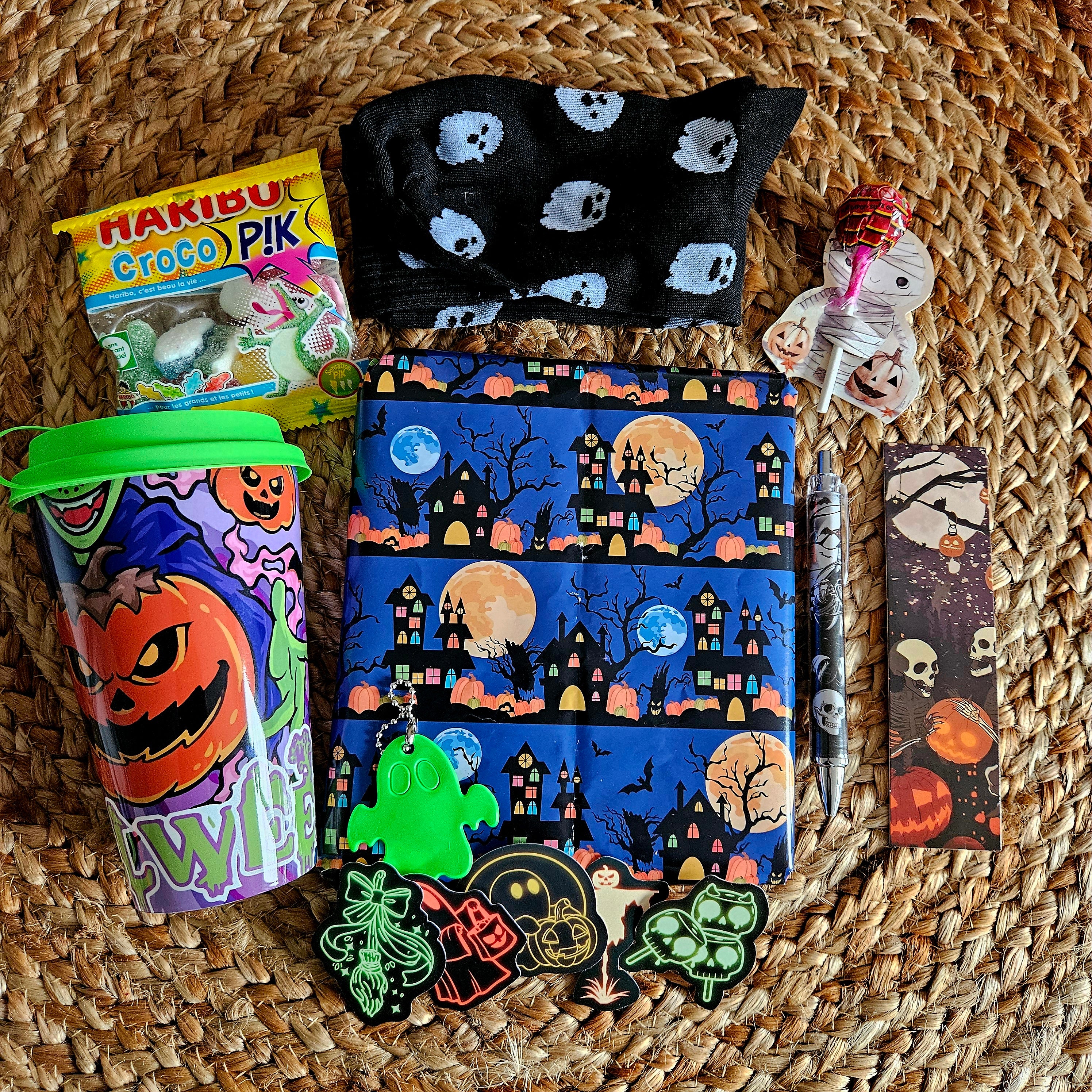 Box livre mystère Halloween adolescents