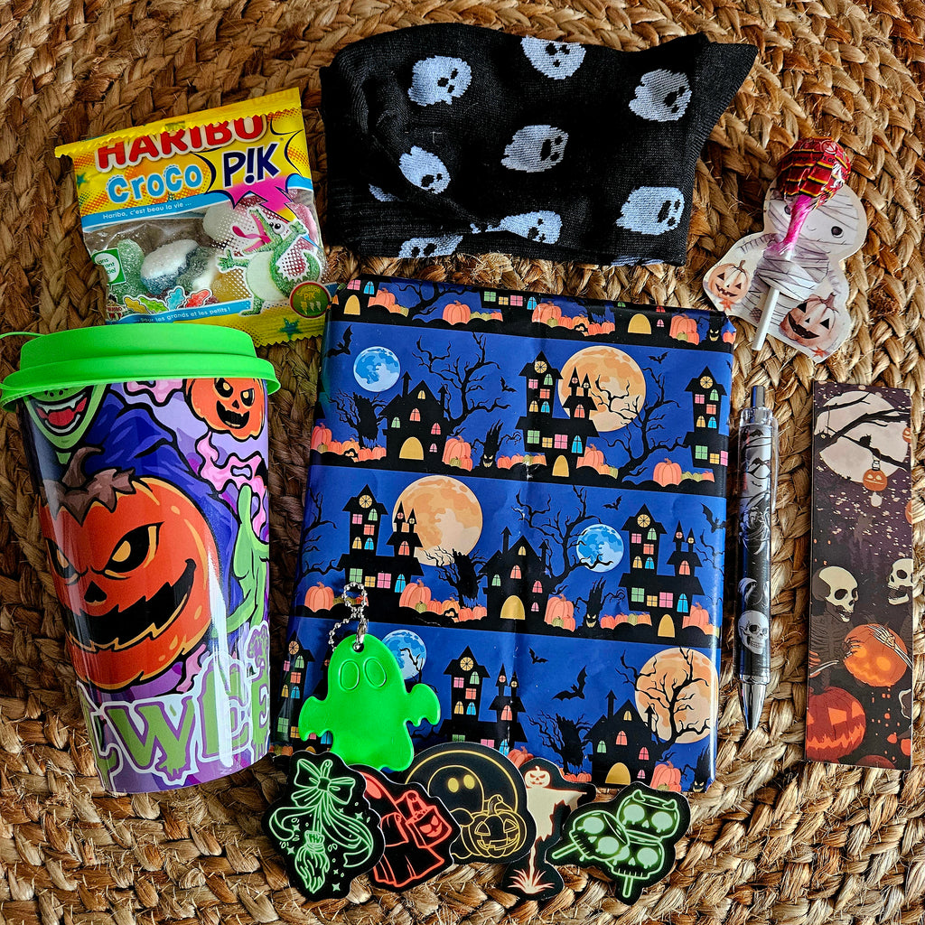 Box livre mystère Halloween adolescents